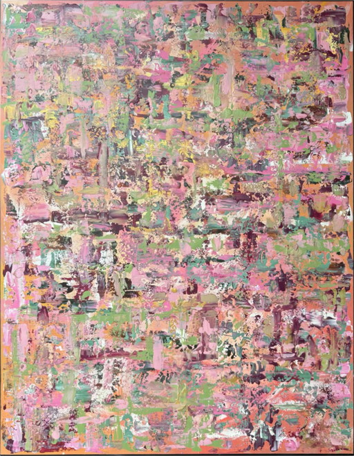 Handmade painting 90x70cm – schilderijen tekeningen, Canvas