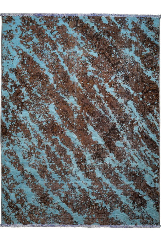 Tappeto vintage fatto a mano 235 x 178 cm