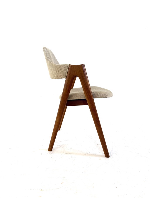 Vintage teKhouten ‘compass’ stoel, Kai Kristiansen ‘60