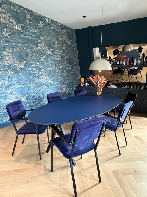 6x sedie Studio Henk Dining Co con braccioli. 