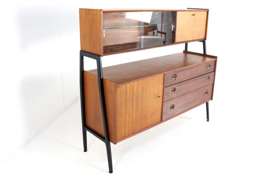 Image 1 of Nathan 2 piece cabinet vintage