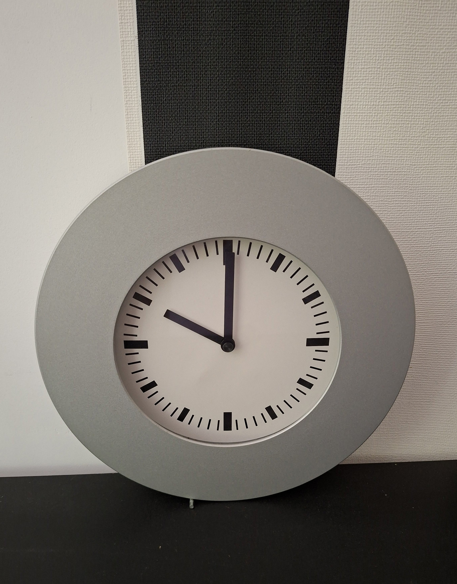 Vintage Ikea Stolpa Yellow Table Clock By Henrik Preutz | Whoppah