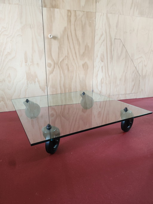 Gae Aulenti - Tavolo Con Ruote for Fontana Arte