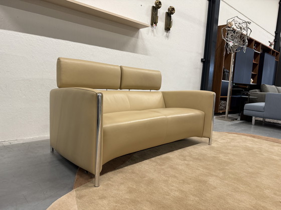 Image 1 of Leolux Goncharov Sofa 2.5 Seater Sahel Senso leather