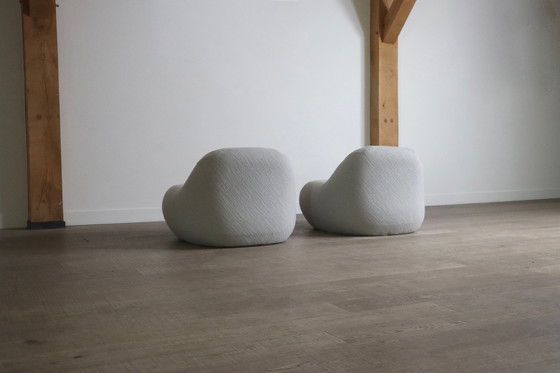 Image 1 of Ein Paar Carrera-Sessel von De Pas D'Urbino & Lomazzi für BBB Bonacina