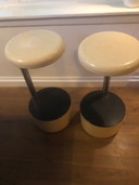 2 taburetes / taburetes de bar Velca legnano Milán