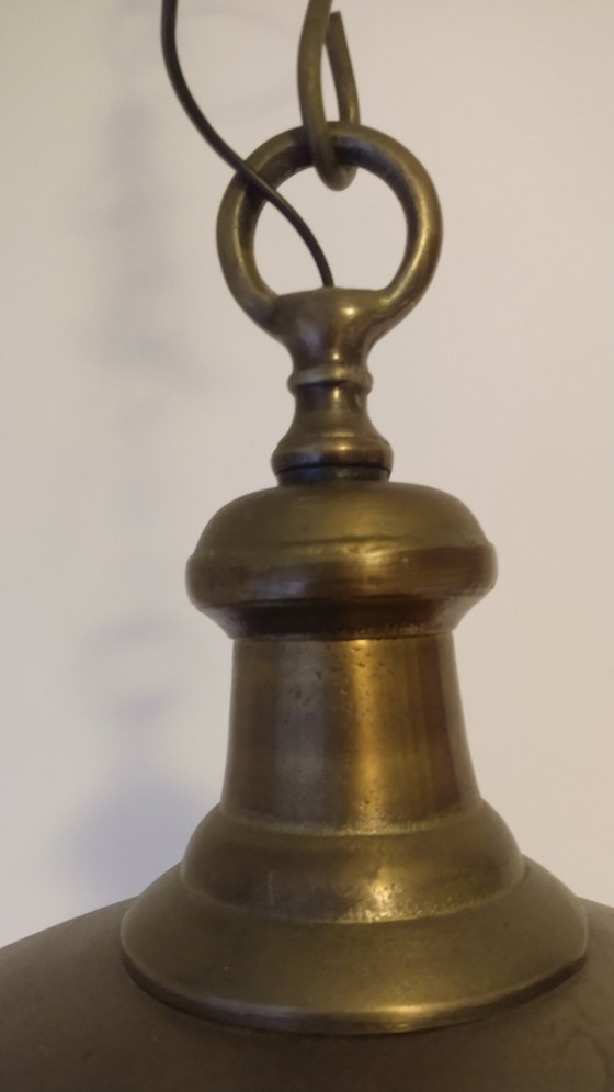 Image 1 of Lámpara colgante bronce bruto