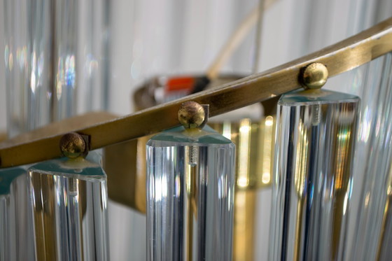 Image 1 of Lampadario di Murano italiano di metà secolo di Pia Guidetti Crippa per Lumi, 1960