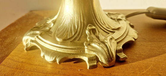 Image 1 of Lampada in bronzo in stile Art Nouveau firmata Müller Frères