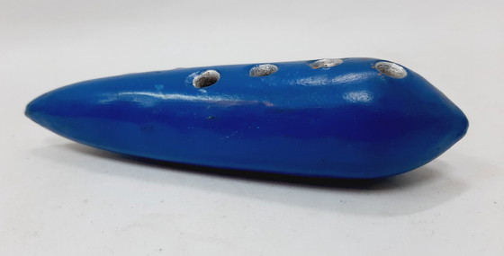Image 1 of Ocarina vintage en argile à 12 trous