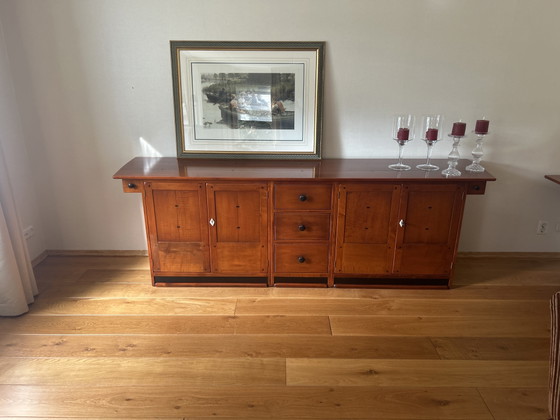 Image 1 of Schuitema Credenza in legno di ciliegio in stile Shaker