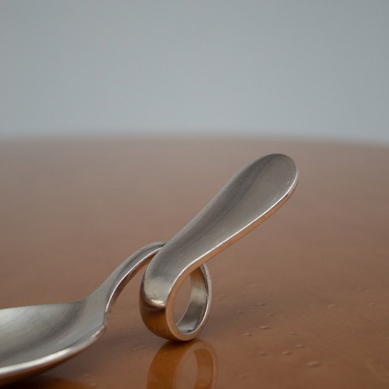 Image 1 of 12 Cucchiai da degustazione in argento di Broggi Milano