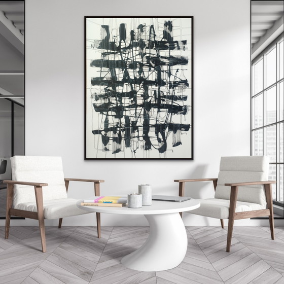 Antadze Abstract Composition XXL – Paintings & Drawings, Canvas (photo 4 of 15)