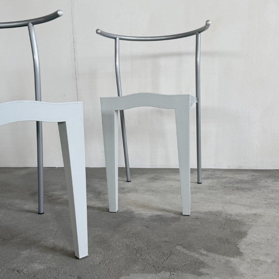 2x Dr Glob – Kartell, Chaises de salle à manger, Metal, Plastic (photo 3 of 5)
