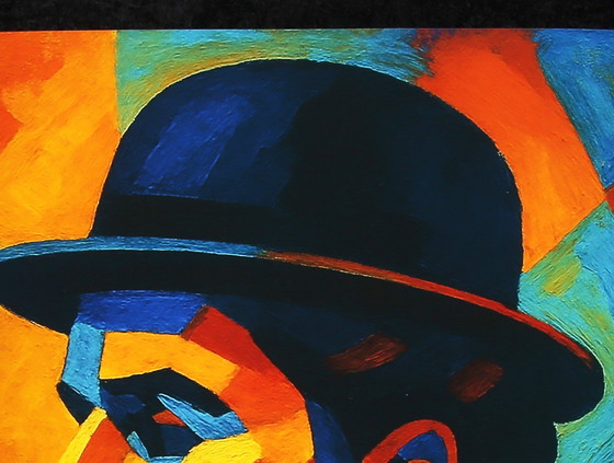 Image 1 of Moccha, Karmen - Charlie Chaplin - Giclée/Hahnemühle - Handsigniert