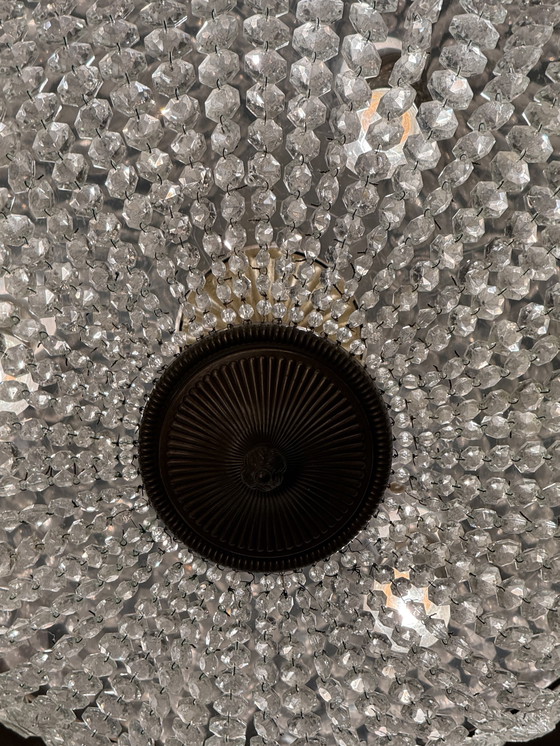 Image 1 of Antike Kristall-Kronleuchter-Deckenleuchte