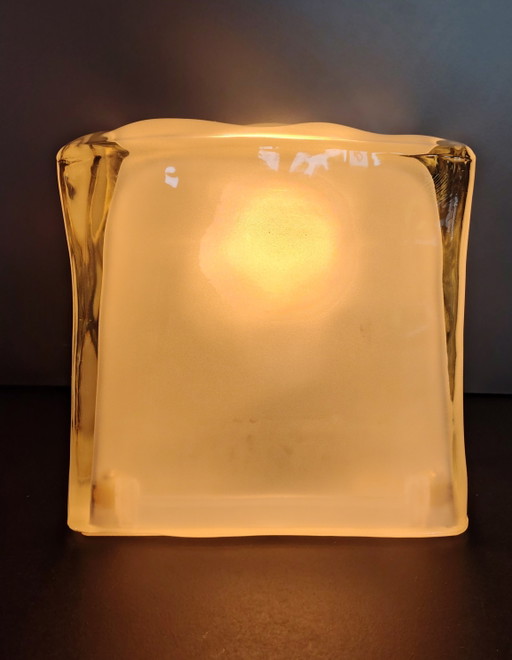 Ikea ivory ice cube lamp