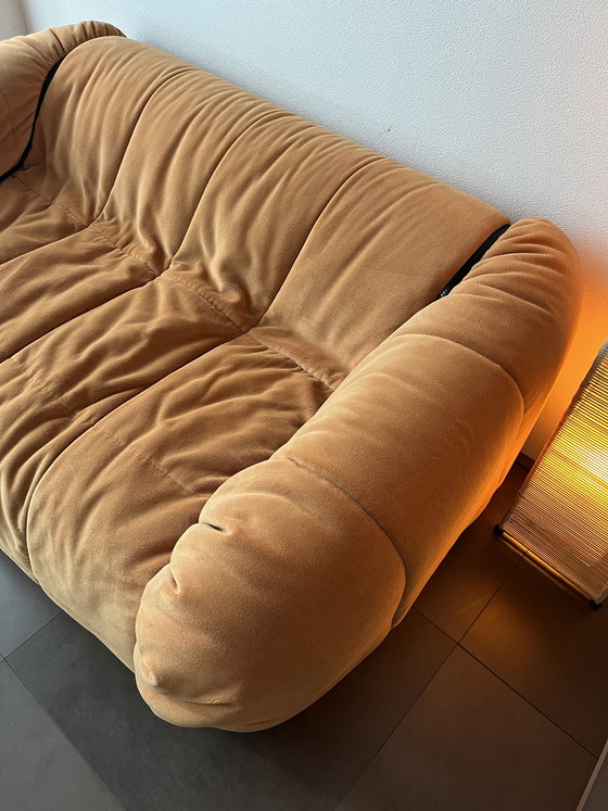 Image 1 of Cini Boeri voor Arflex 1972 Vroege Editie Strips Sofa 