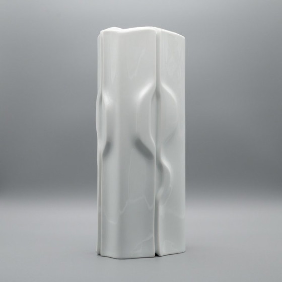 Image 1 of Vaso vintage - Klaus Henning - Fürstenberg Porzellan - Op Art - 1971