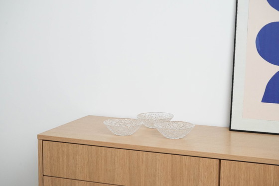 Image 1 of Set di ciotole in vetro, design italiano, anni '70, produzione: Italia