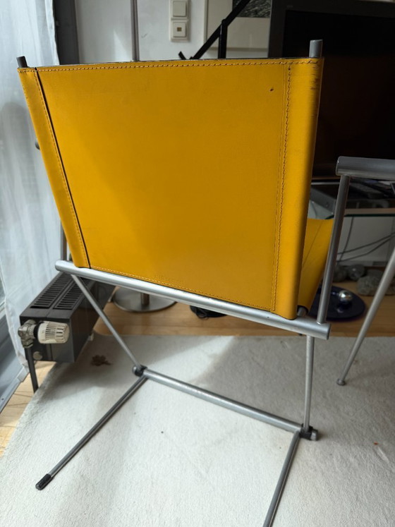 Image 1 of Fauteuil en cuir Matteo Grassi, un classique du design italien