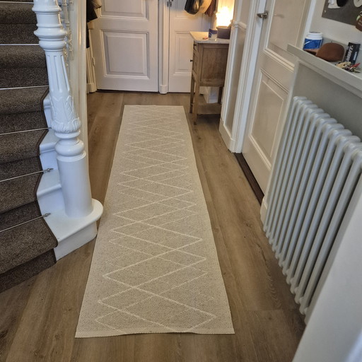 Scandi Living kunststof vloerkleed loper 70 x 285
