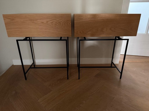 AM.PM Oak Design Nightstands (2x)