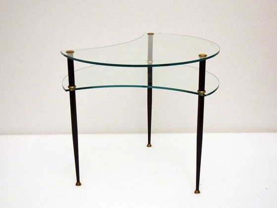 Image 1 of Edoardo Poli asymmetrical coffee table for Vitrex, 196