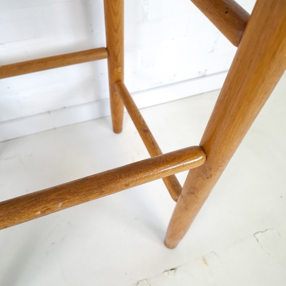 Image 1 of 2x Vintage bar stool mid-century modern 70s