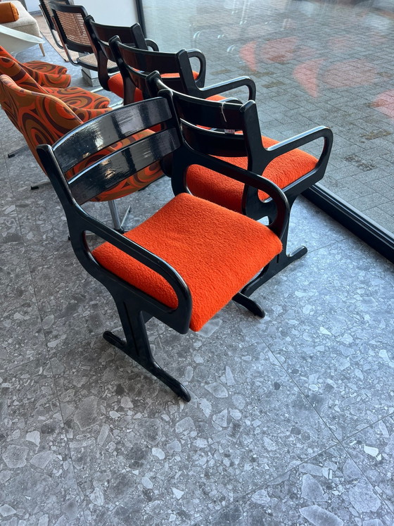 Fastrup Denmark sixties mint vintage – Eetkamerstoelen, Textiel, Hout (photo 3 of 5)