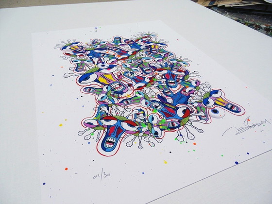 Image 1 of The Big Fat Boy - Un muro di Big Fat Boy - Blu