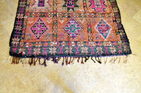 Image 1 of Symmetrisch Marokkaans Beni M'Guild Vintage Vloerkleed - 310 x 185 cm
