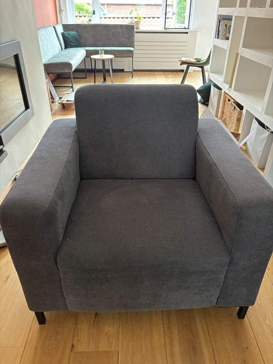 Antraciete fauteuil – Textile (photo 4 of 5)