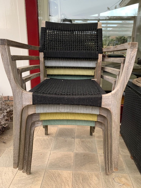 Image 1 of Buiten eettafel en stoelen