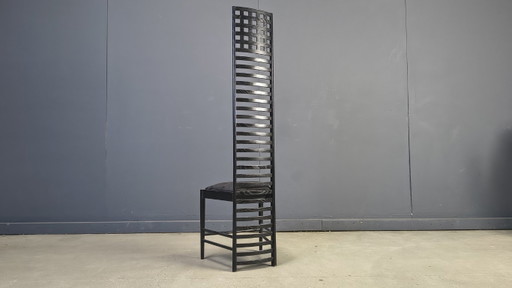 Chaise Cassina 292 Hill House 1 de Charles Rennie Mackintosh, années 1980