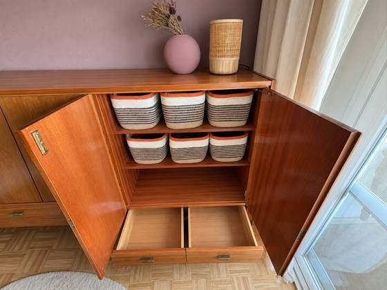 Armoire de rangement vintage Mid-Century; Bois de noyer – Armoires de rangement, Other, Wood (photo 2 of 5)