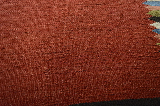 Image 1 of Kilim Mazandaran tessuto a mano – 104 x 100 cm – Design contemporaneo – 100% lana