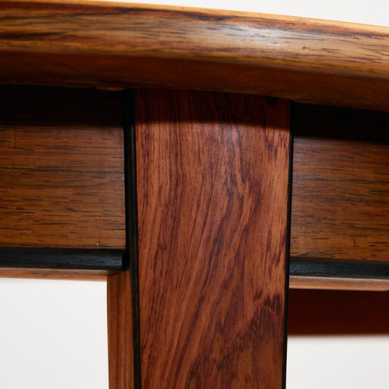Image 1 of MK10436 Model 55 restored rosewood dining table by Gunni Omann for Omann Jun