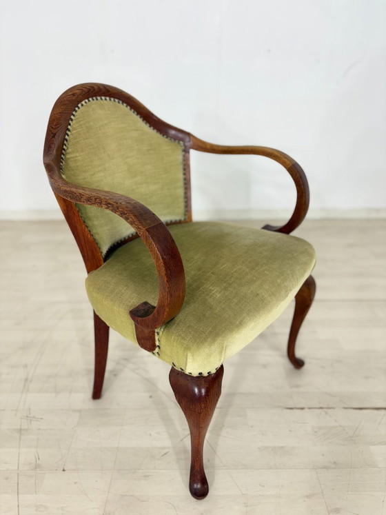 Image 1 of Set di 4 poltrone Chippendale / poltrone vintage / sedie da pranzo