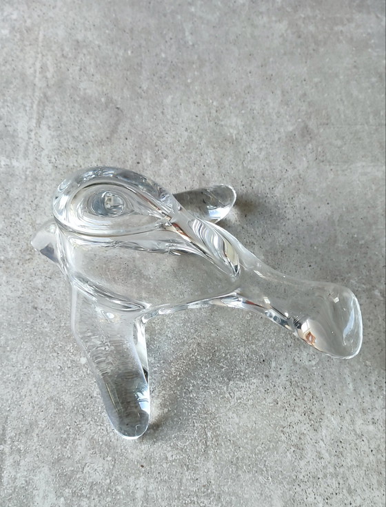 Image 1 of Vintage vogel kristallen blok