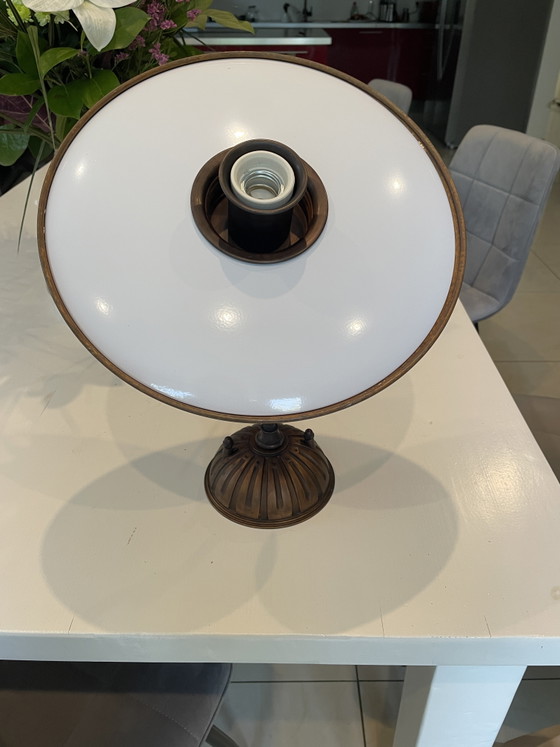 Messing wand-/plafondlamp, Aldo Bernardi (nieuw) (zonder voetstuk). – Wandlampen, Brass (photo 7 of 10)