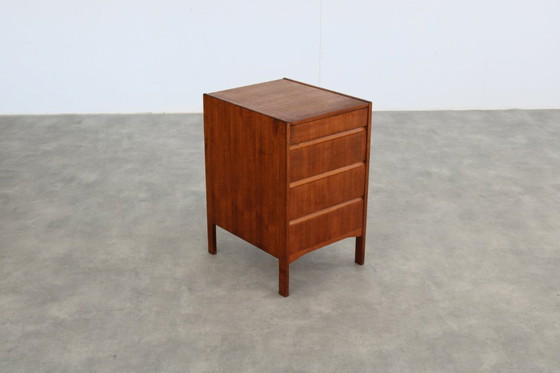 Image 1 of vintage ladenkast | bureau kast | teak | Zweeds