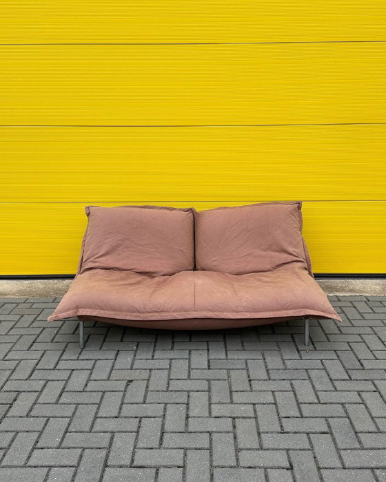 Ligne Roset Calin set lounge poltrona due posti pouf anni '90 – Divani modulari, Tessile (photo 3 of 18)