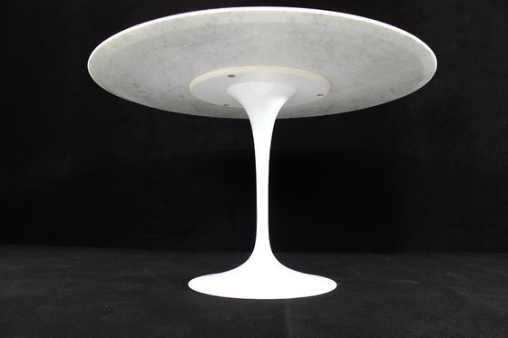 Image 1 of Zo goed als nieuw! Knoll Int. Eero Saarinen Vintage Tulip Tafel 120cm Marmer Statuarietto Originele prijs €5845