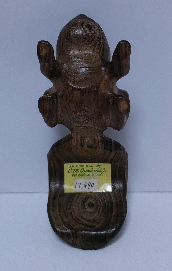 Image 1 of squirrel sculpture cm Copeland vintage cypress