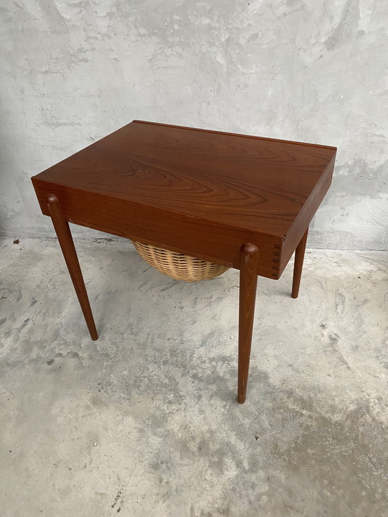 Image 1 of Boîte à couture de table Arne Wahl Iversen danoise