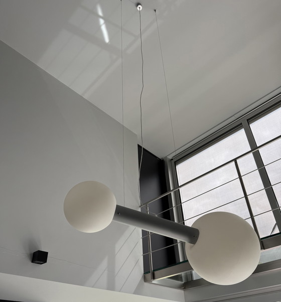 Iconische Delta Light O2-Oxygen hanglamp – deltalight, Hanglampen, Plastic, Metal (photo 3 of 6)