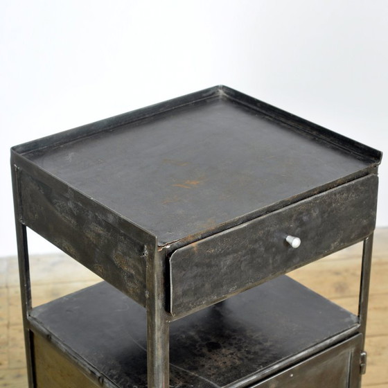 Iron bedside table, 1910s – Nightstands, Vintage (photo 5 of 11)