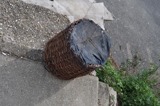 Vintage mand uit Hongarije, jaren 50 – Decoratieve objecten, Rieten (photo 2 of 5)