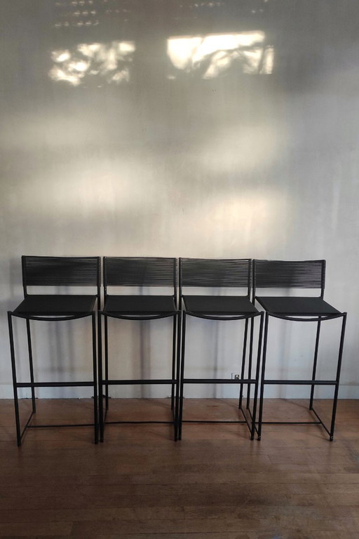 4 Tabouret de bar de Giandomenico Belotti pour Alias